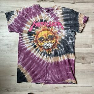Matellica Tie-Dye Band T-Shirt